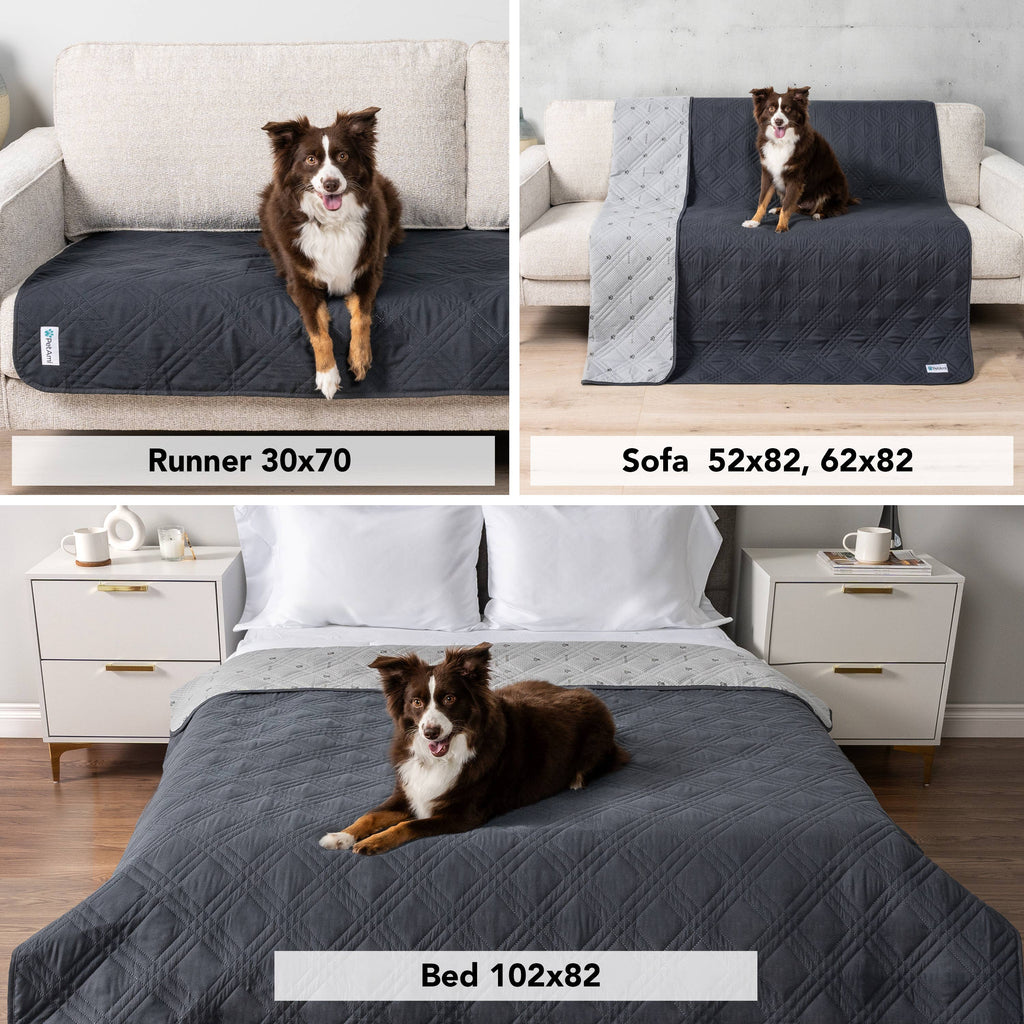 Waterproof Pet Furniture Cover Couch Protector: Olive Green / Large - 68" x 82"