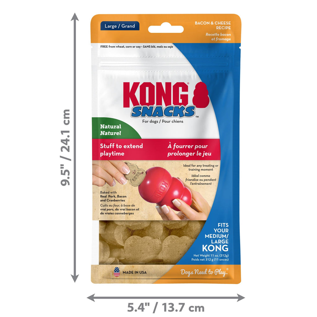 KONG® Snacks® Bacon & Cheese Large