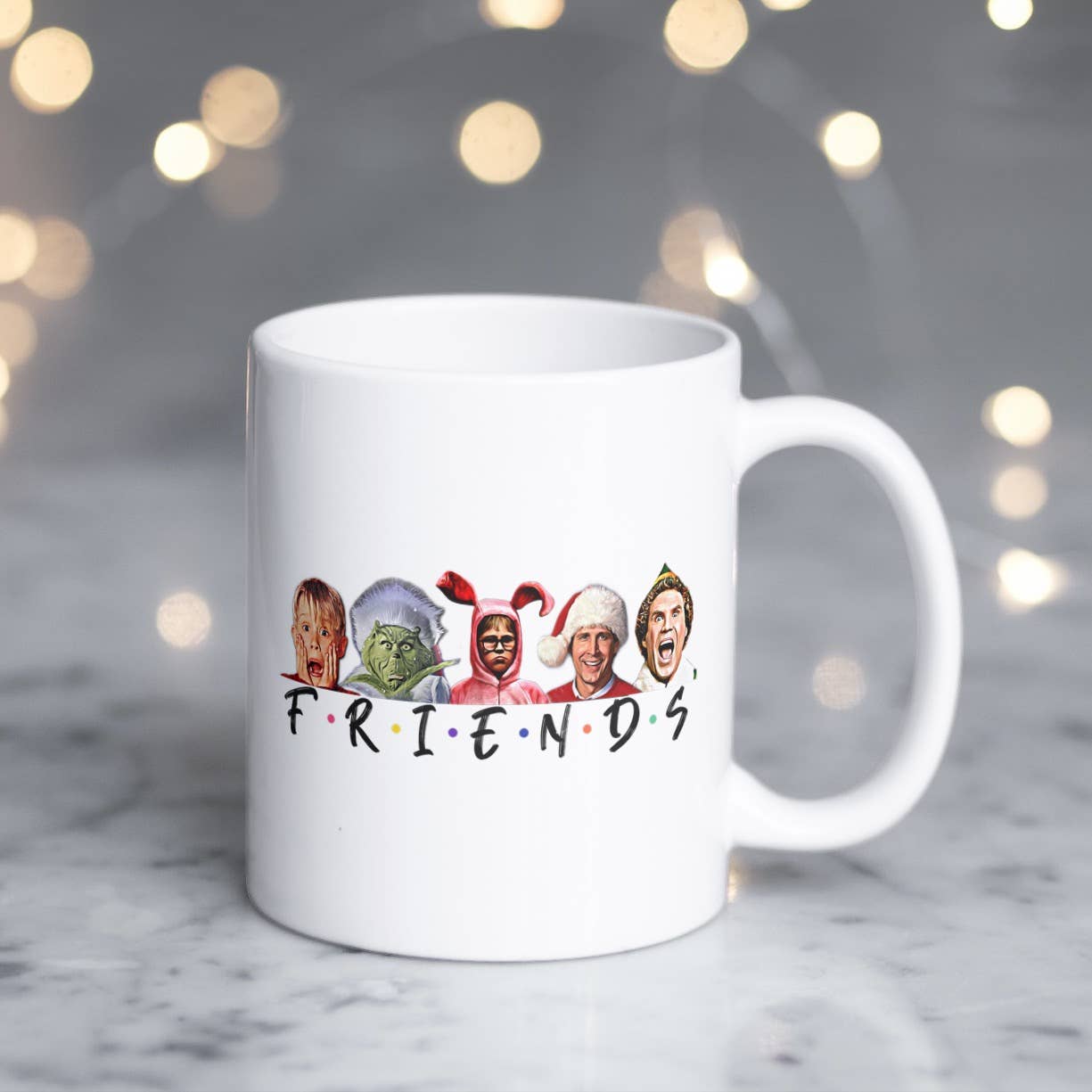 Christmas Mug - Elf Home Alone Friends Grinch The Office