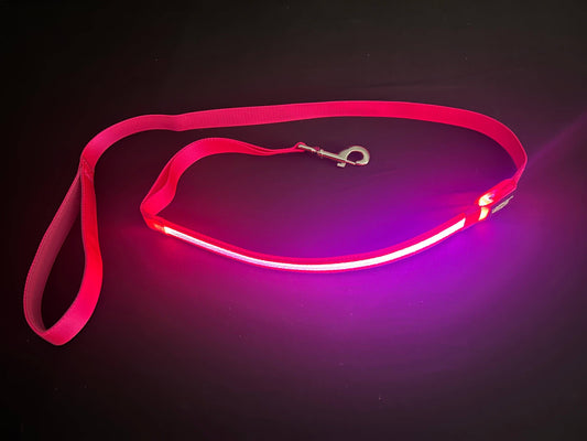 K-9ightLights LLC Pet Supplies Best Light Up LED Dog Leash: Pink