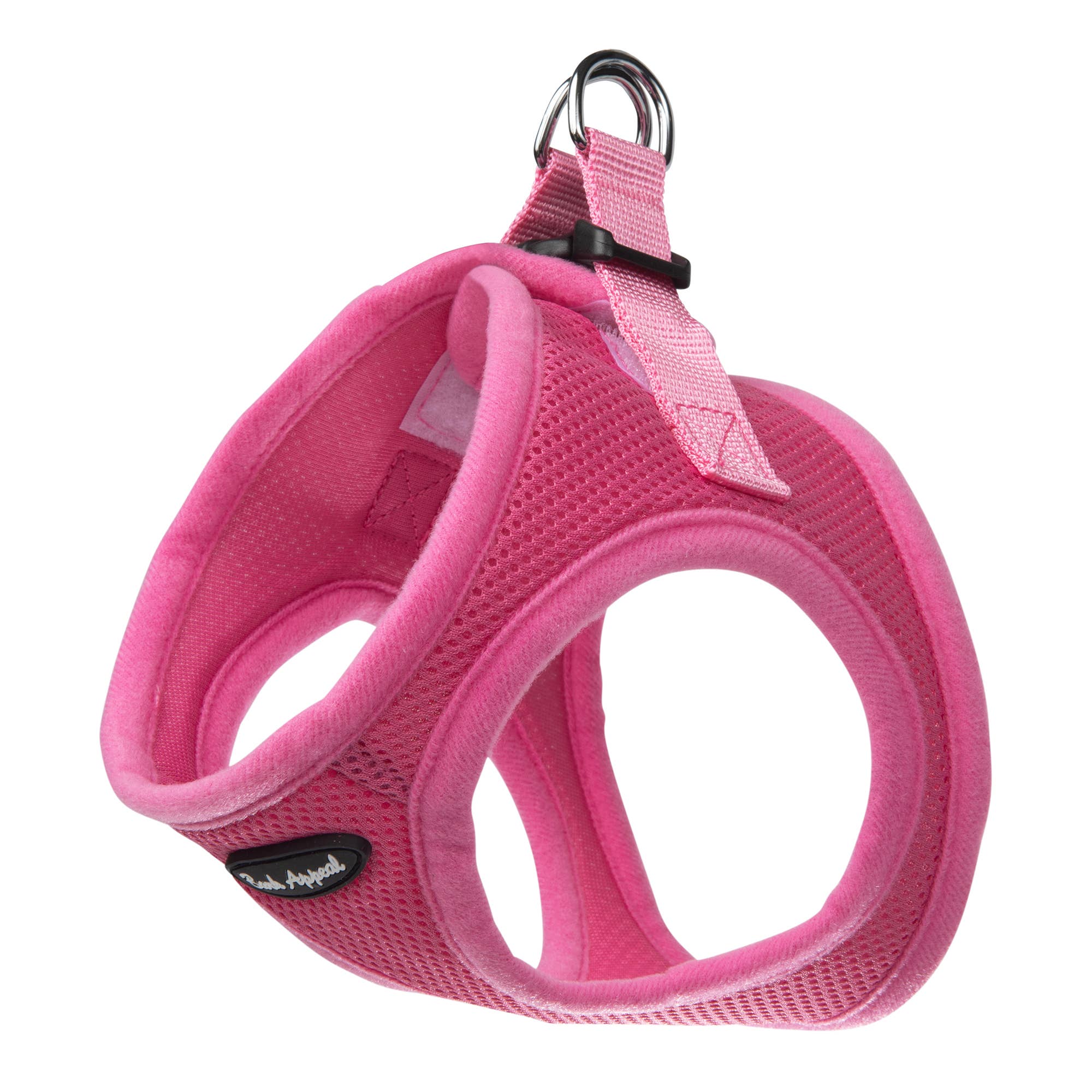 Mesh Step in Harness: Pink