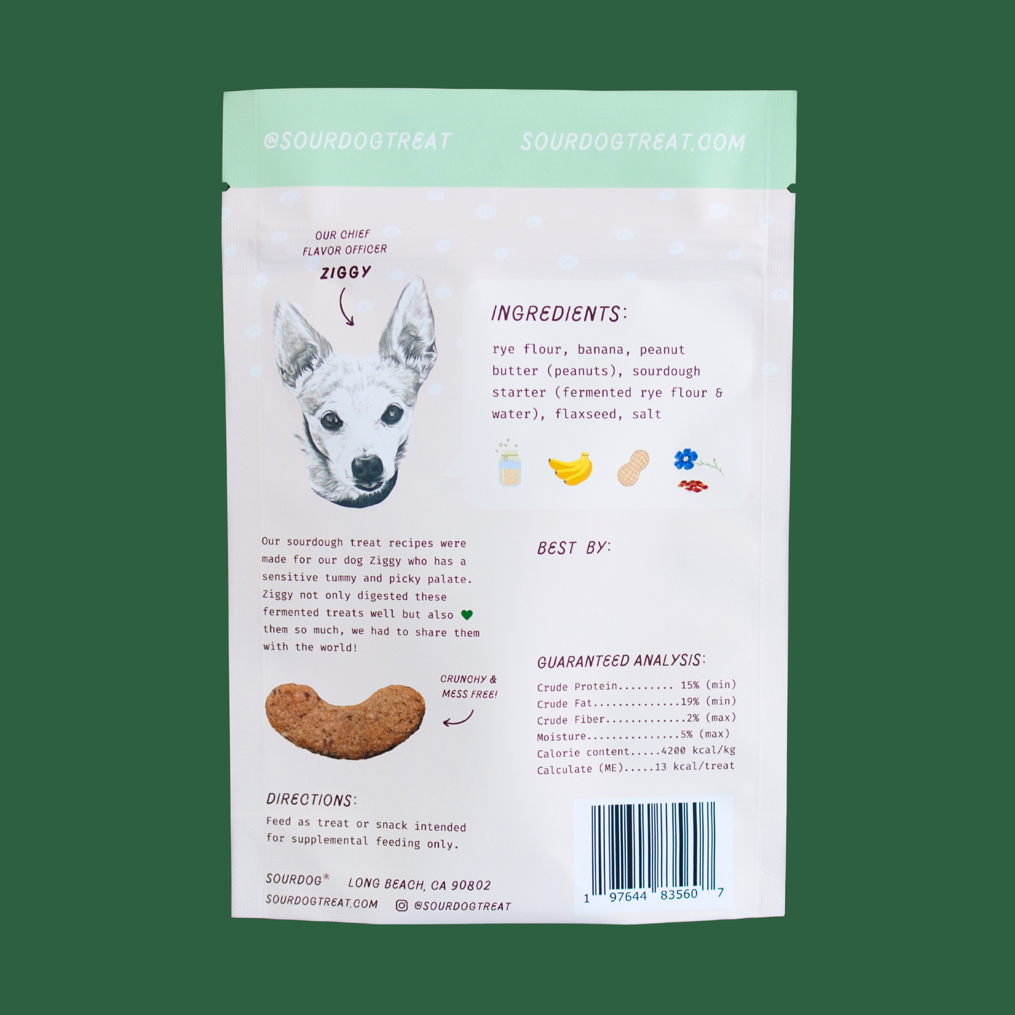 Go Bananas - Banana Sourdough Dog Treats