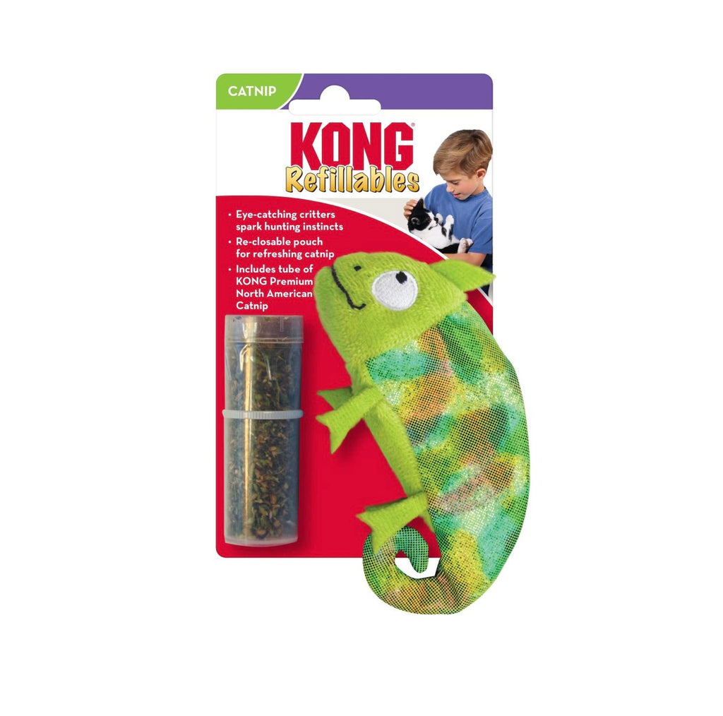 Kong Refillables Chameleon Cat Toy