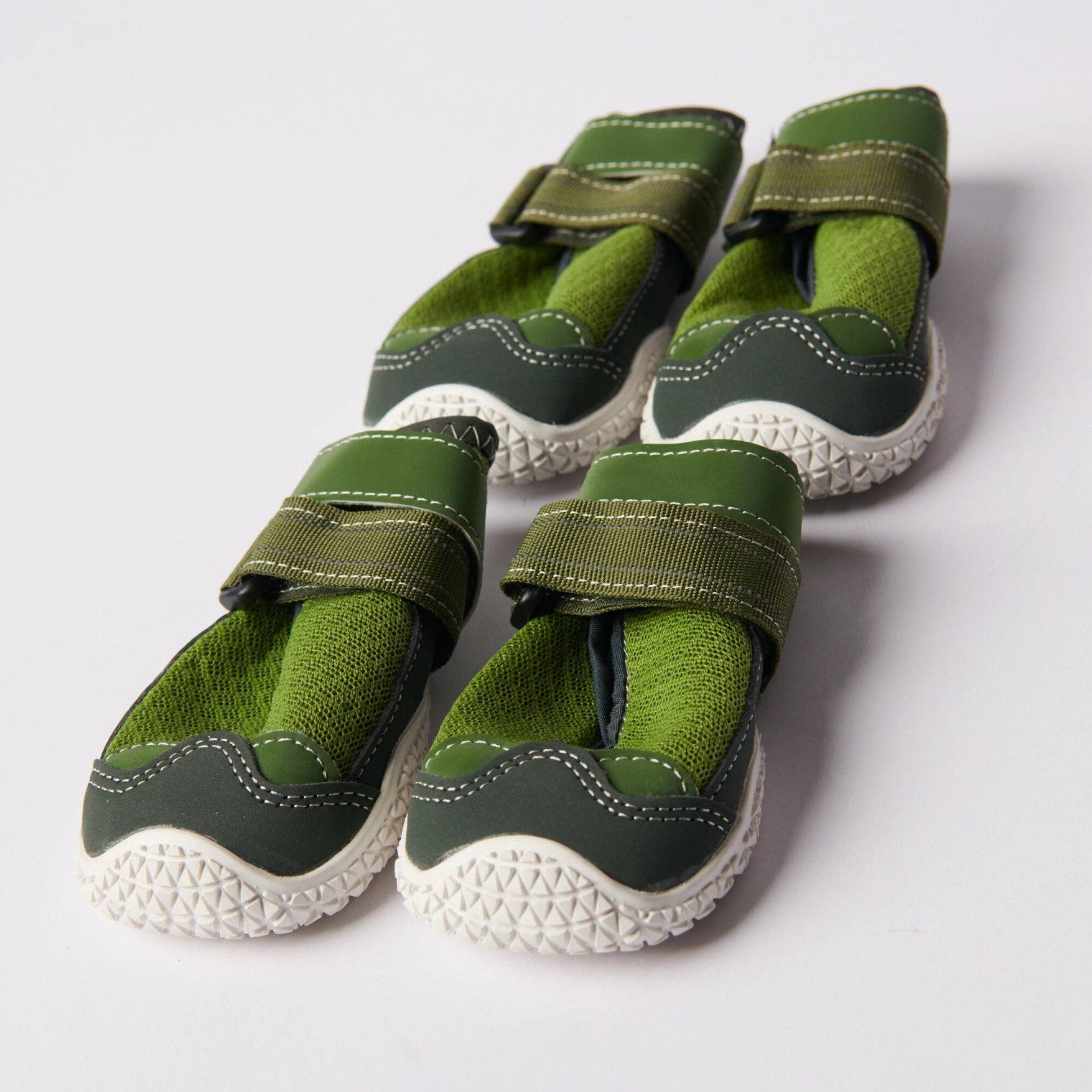 Hot Pavement Pawtector Dog Shoes - Green: C (6.1cm-7.0cm / 2.4"-2.7")