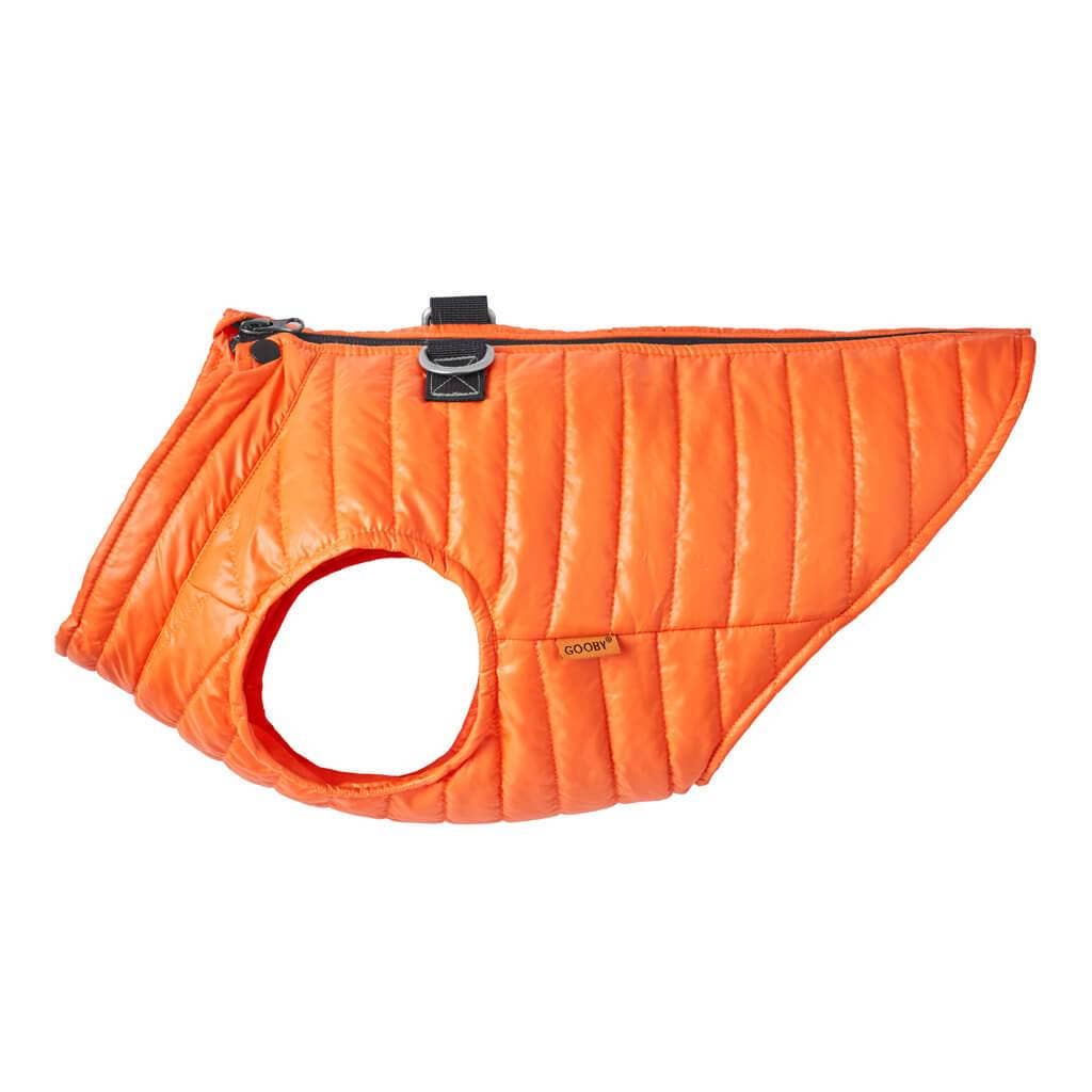 Puffer Vest: Orange