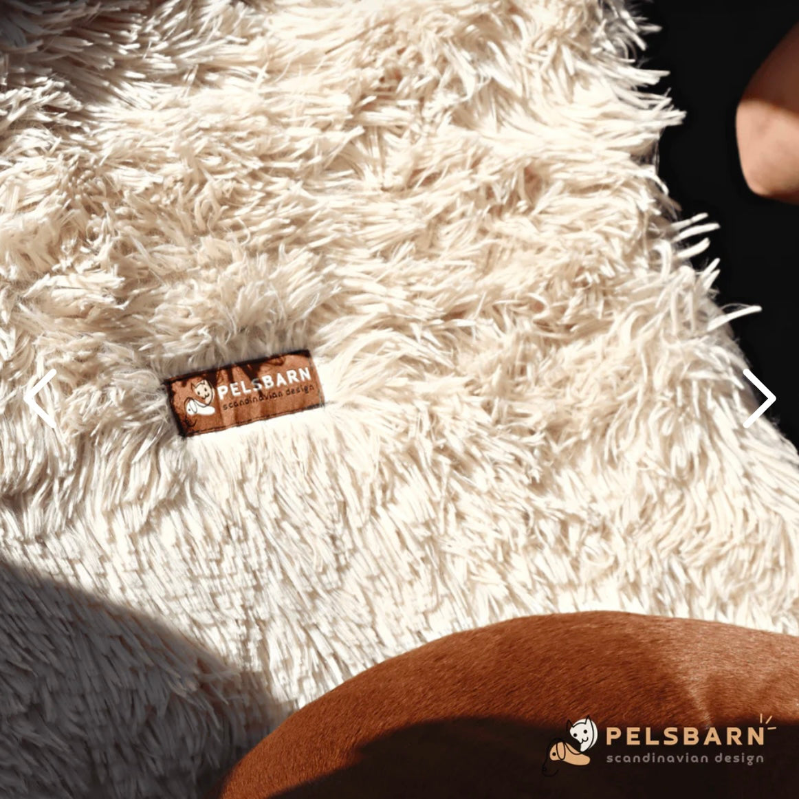 Pelsbarn Protecting Car Bed: Beige XL