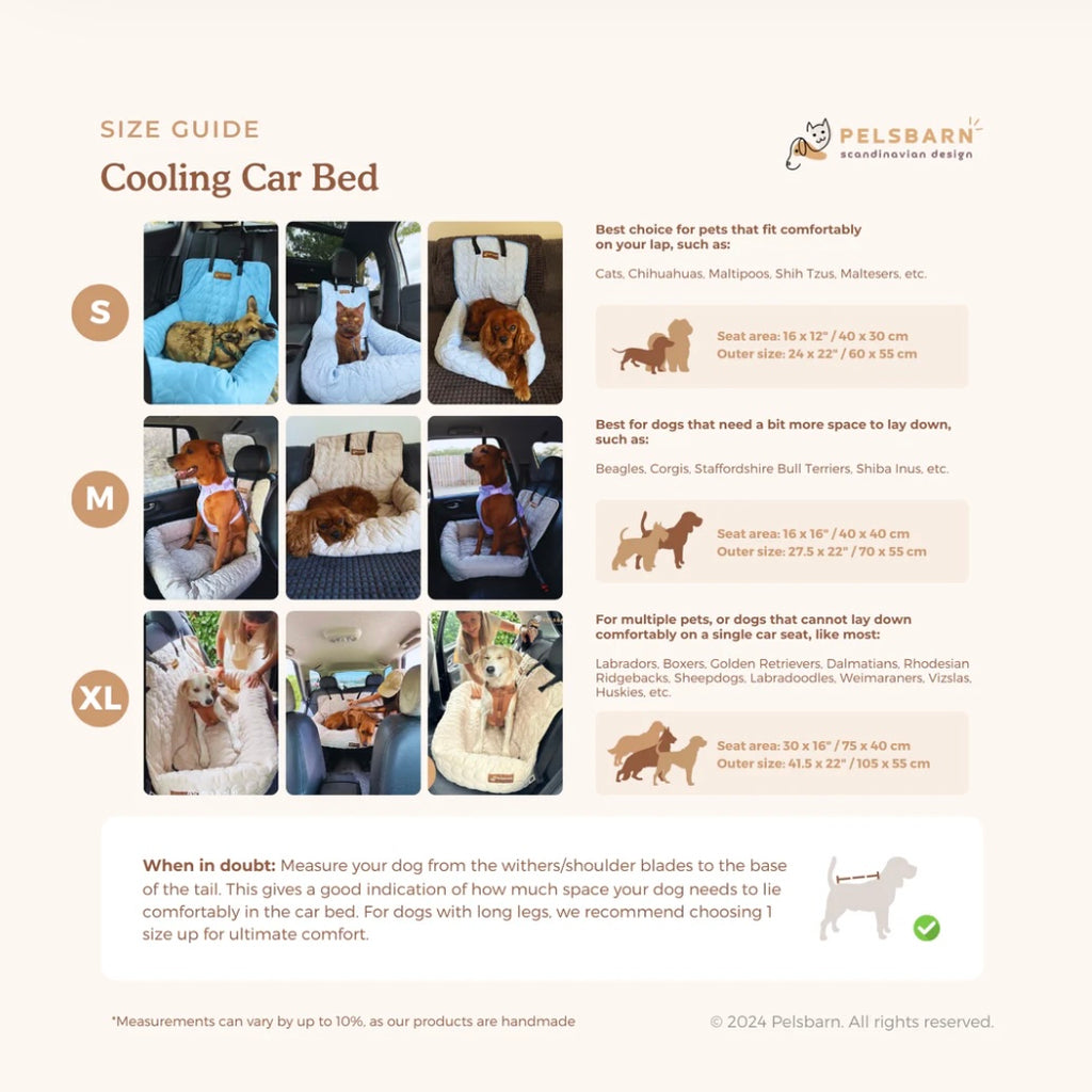 Cooling Car Bed Heat Relief- BEIGE