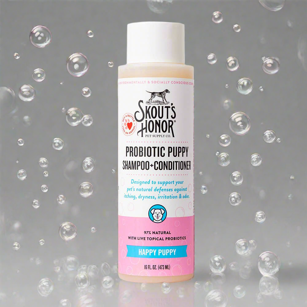 Skout's Honor Probiotic Shampoo+Conditioner Happy Puppy 16oz