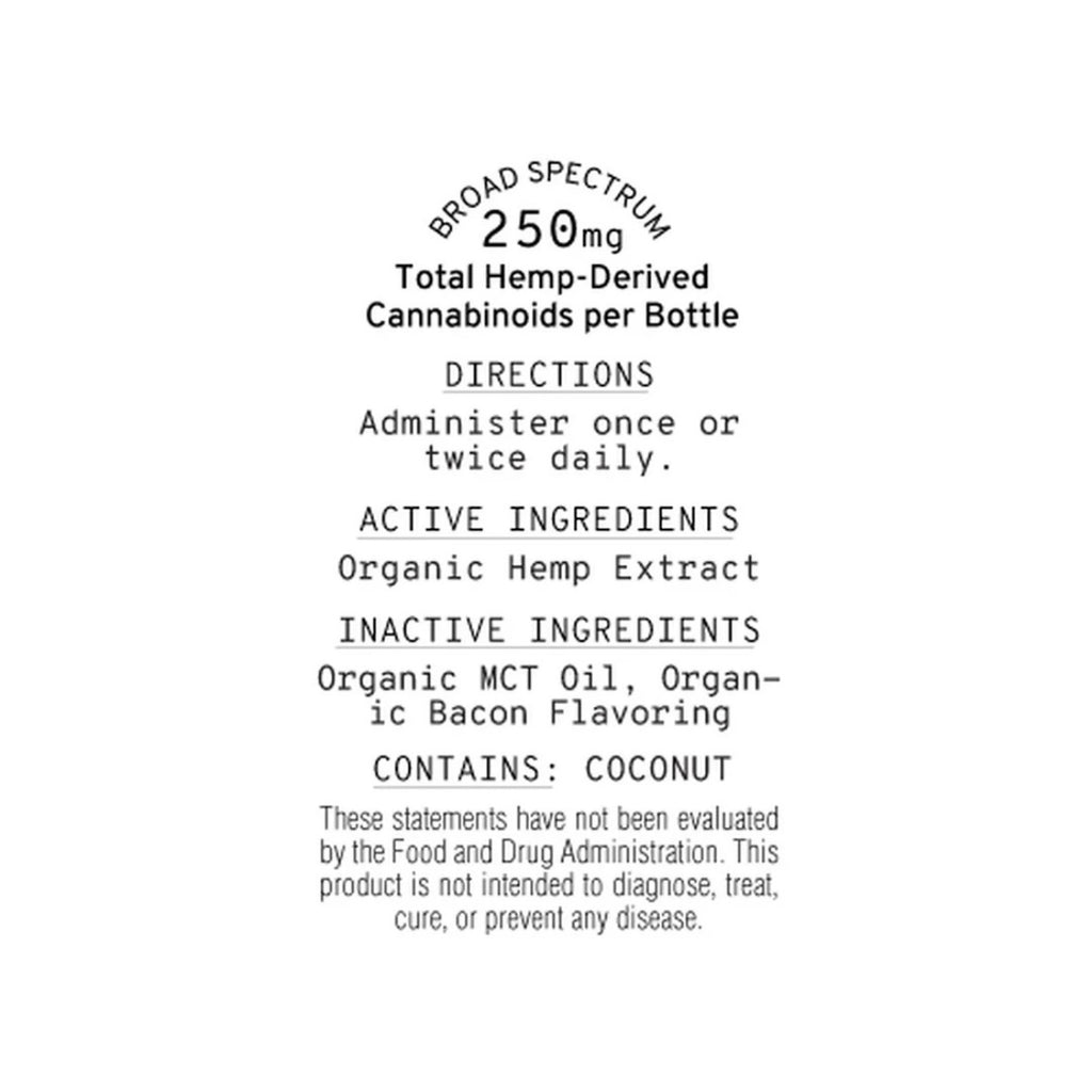 Broad Spectrum CBD Pet Tinctures 500mg