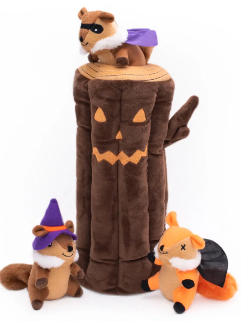 Halloween Burrow® – Haunted Log
