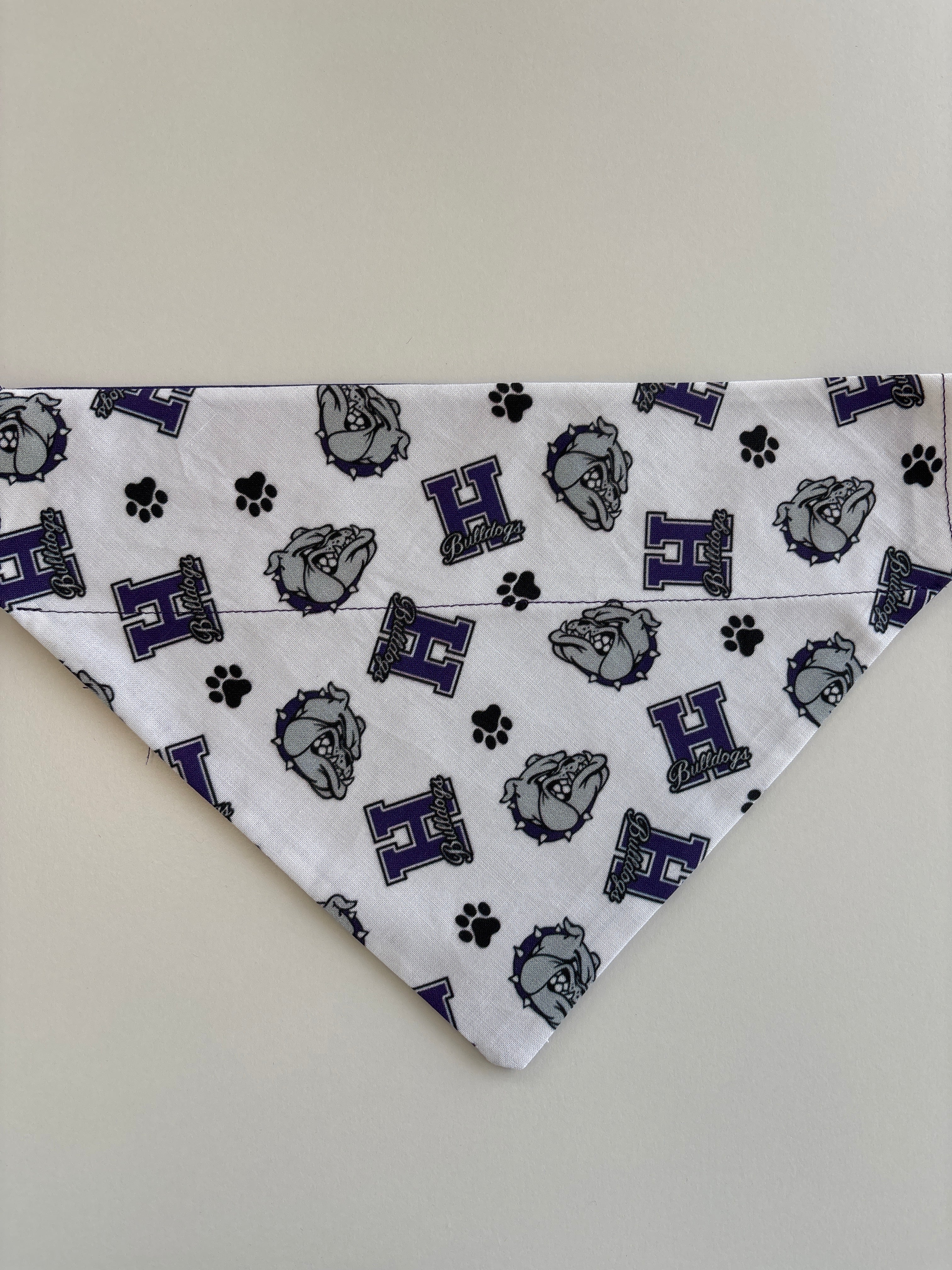 Bulldog - over the collar bandana