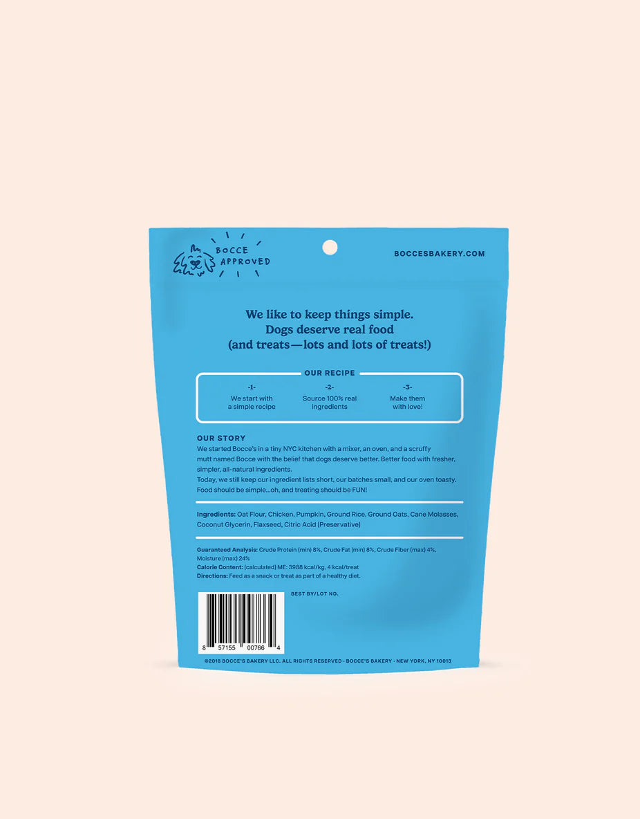 Bocce's Bakery Sunday Roast 6oz Training Bites Dog Treats