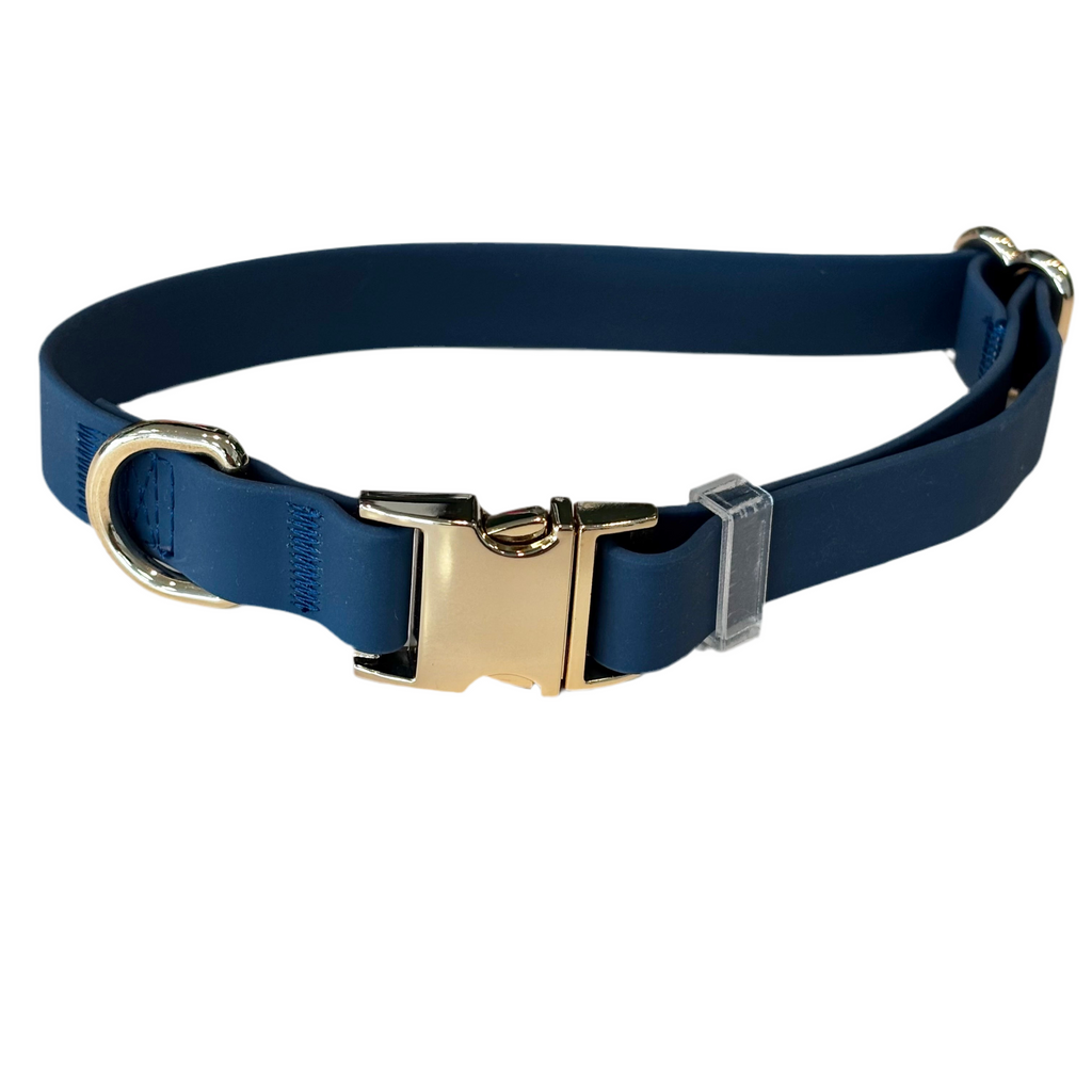 Navy Dog Collar