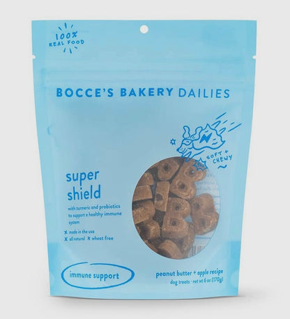 Bocce'S Bakery Dailies Super Shield
6oz Soft & Chewy Treats