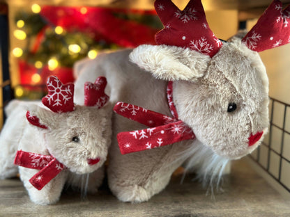 Jingle all the Way, Rudy Reindeer Squooshie™ Dog Toy: Small