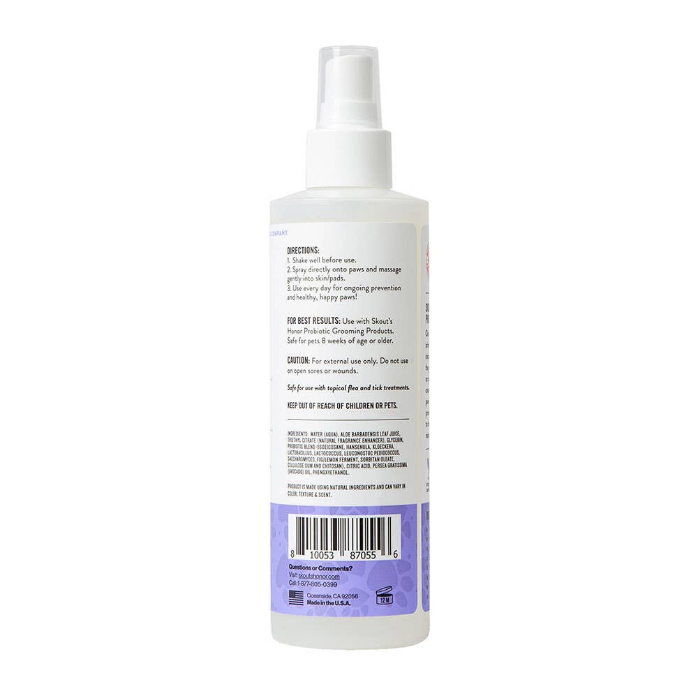 Skout's Honor Probiotic Paw Spray 8 oz