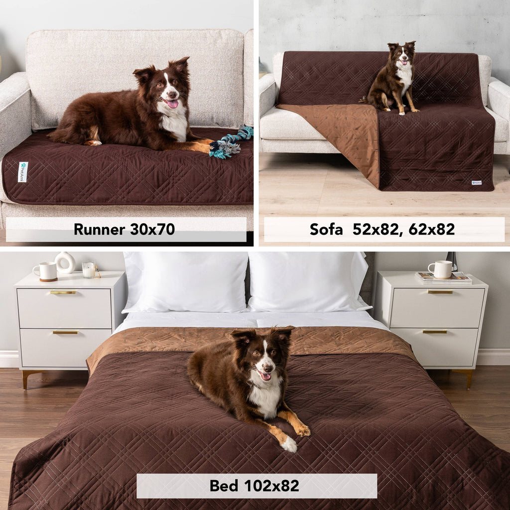 Waterproof Pet Furniture Cover Couch Protector: Olive Green / Large - 68" x 82"