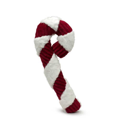 Candy Cane Plush Dog Toy: Super Size