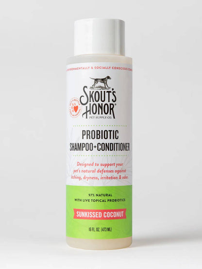 Skout's Honor Shampoo + Conditioner Sunkissed Coconut 16oz