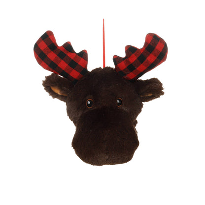 2-in-1 Moose Fetch Ball Dog Toy