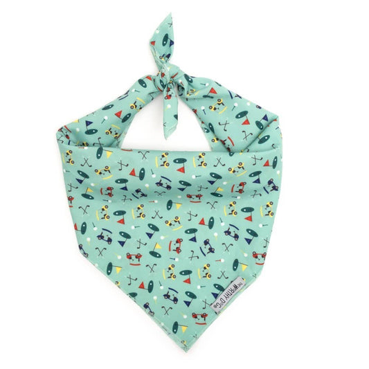 Golf Bandana: Green / Large