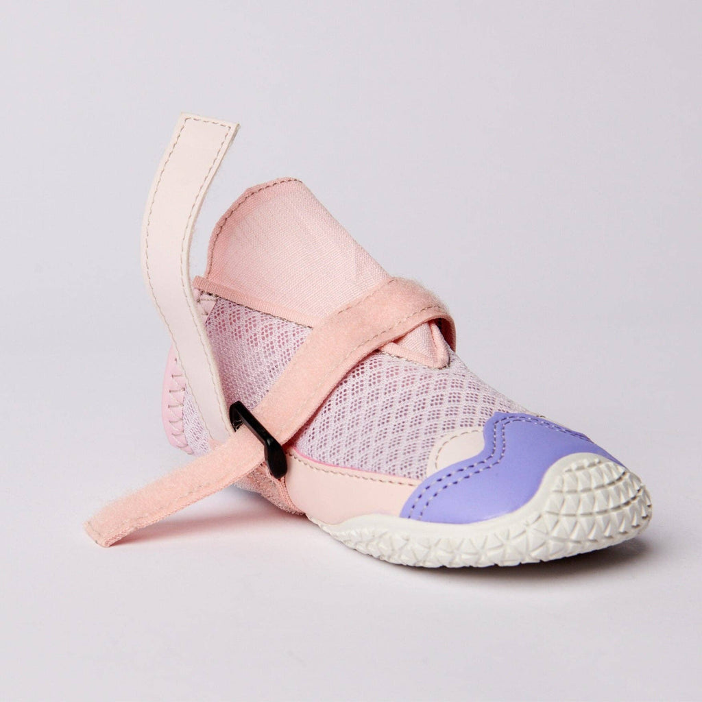 Hot Pavement Pawtector Dog Shoes - Pink Purple: E) Width: 3.0"/7.5cm for 75-95lbs/34-43kg