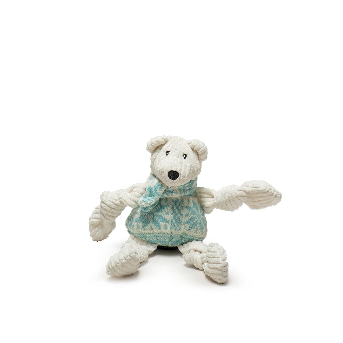 Tundra Polar Bear Knottie® Plush Dog Toy: Small