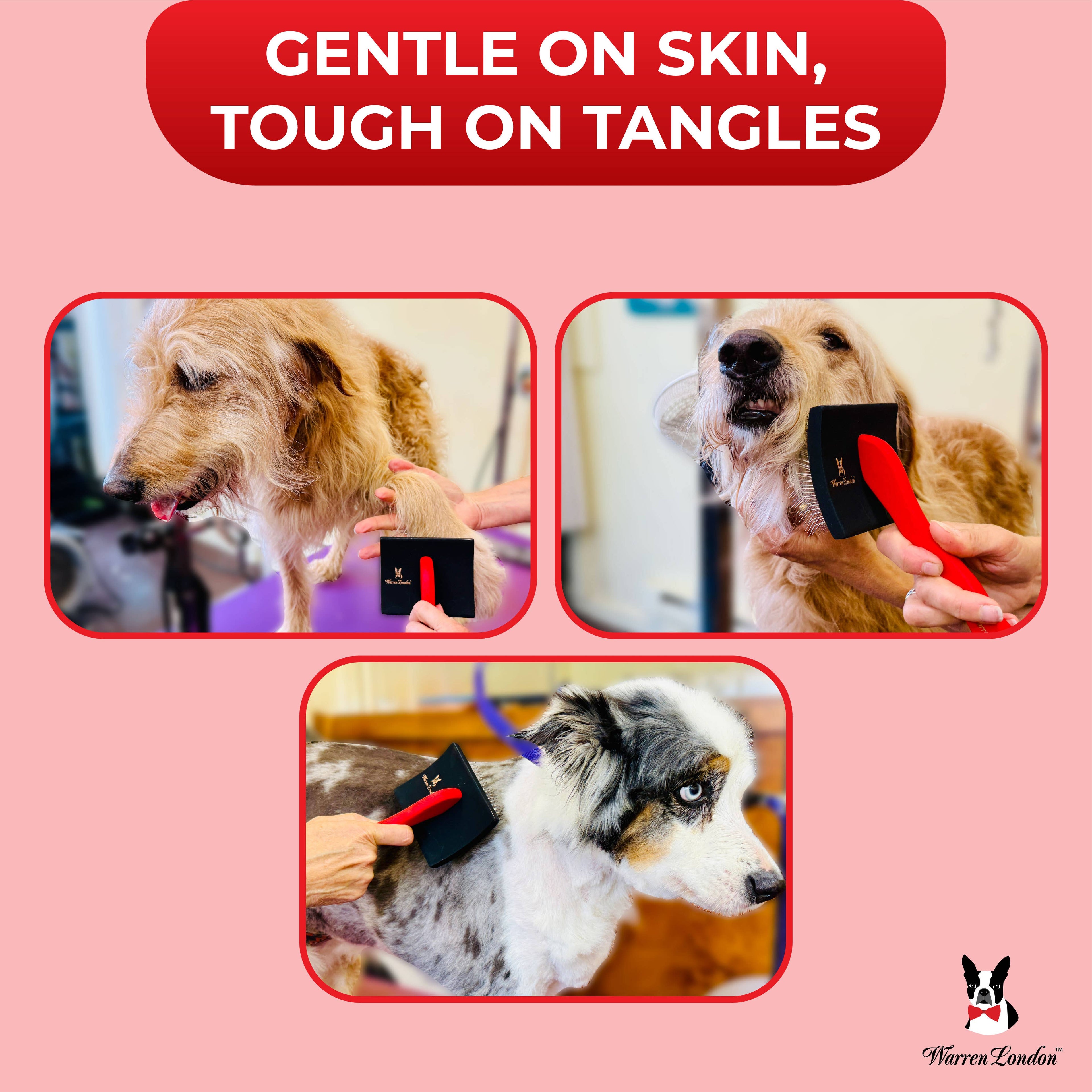 FurBreeze Pro Max Slicker Brush