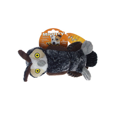 Mighty Jr Nature Owl, Plush, Squeaky Dog Toy