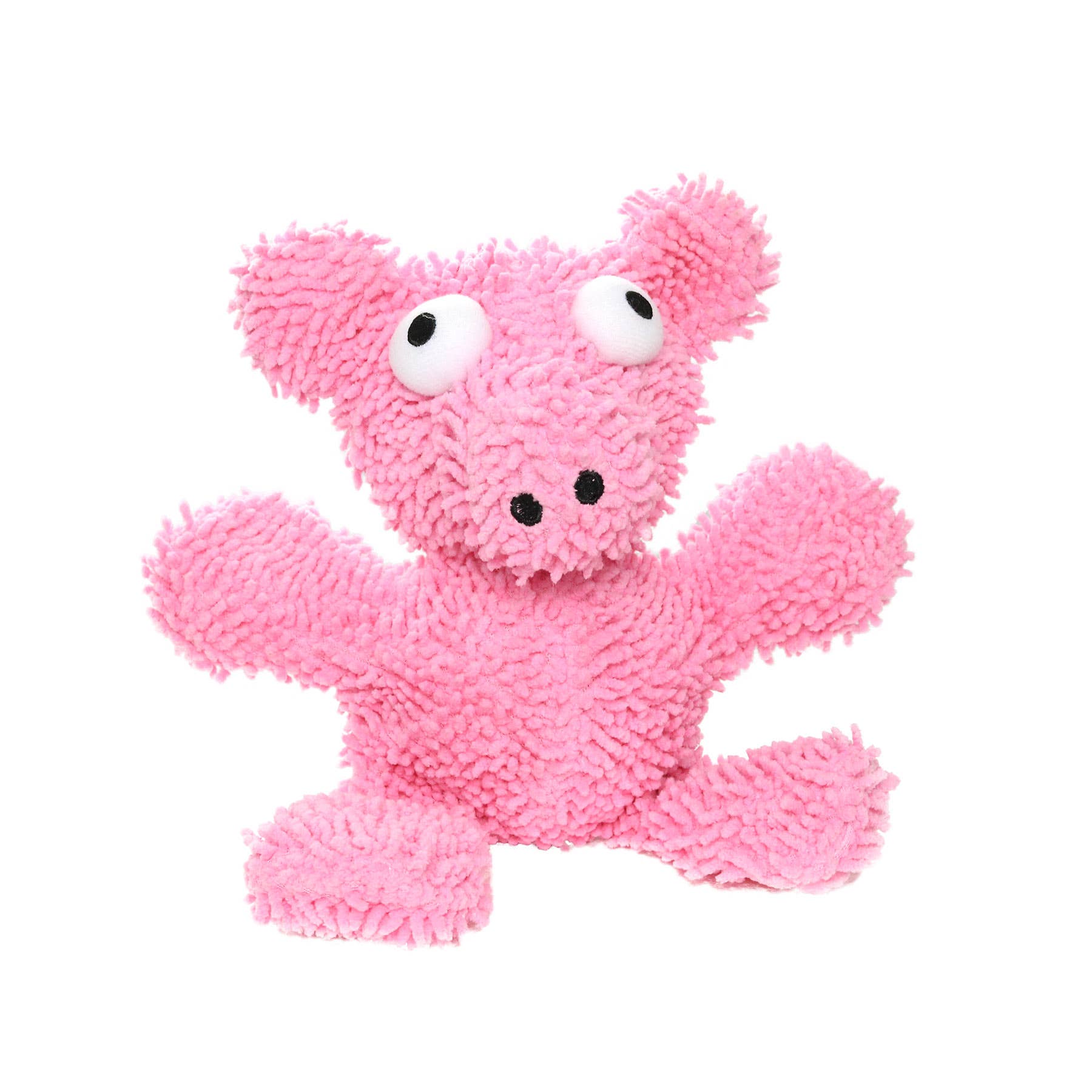 Mighty Microfiber Ball Pig, Durable, Squeaky Dog Toy - Medium