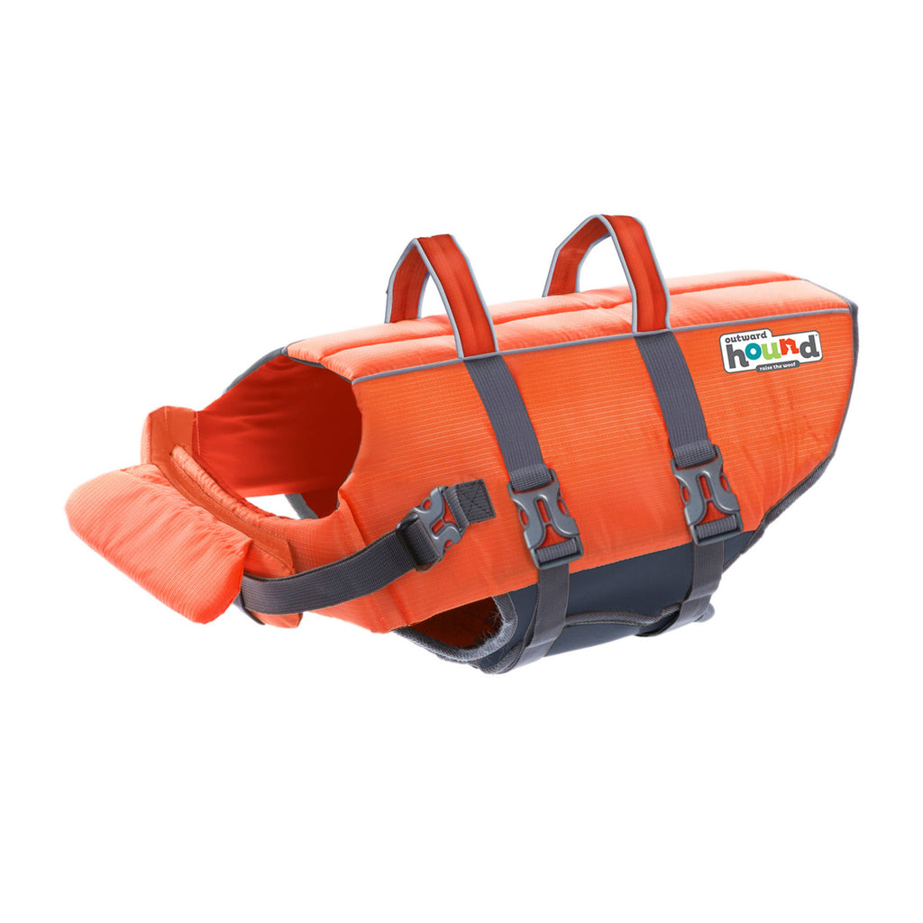 Outward Hound Granby Splash Dog Life Jacket Orange Large