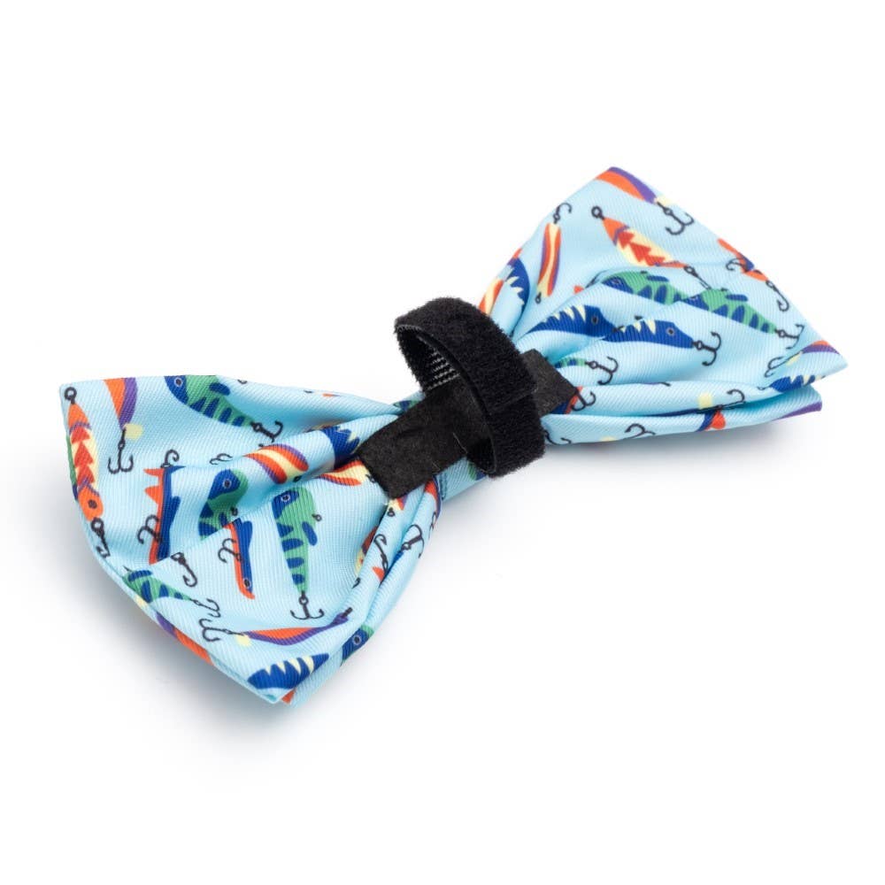 Gone Fishin' Bow Tie: Blue