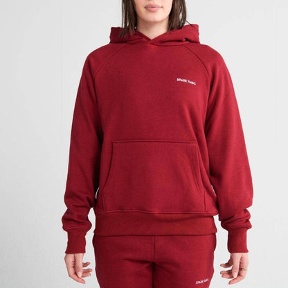 Essential Human Hoodie - Burgundy