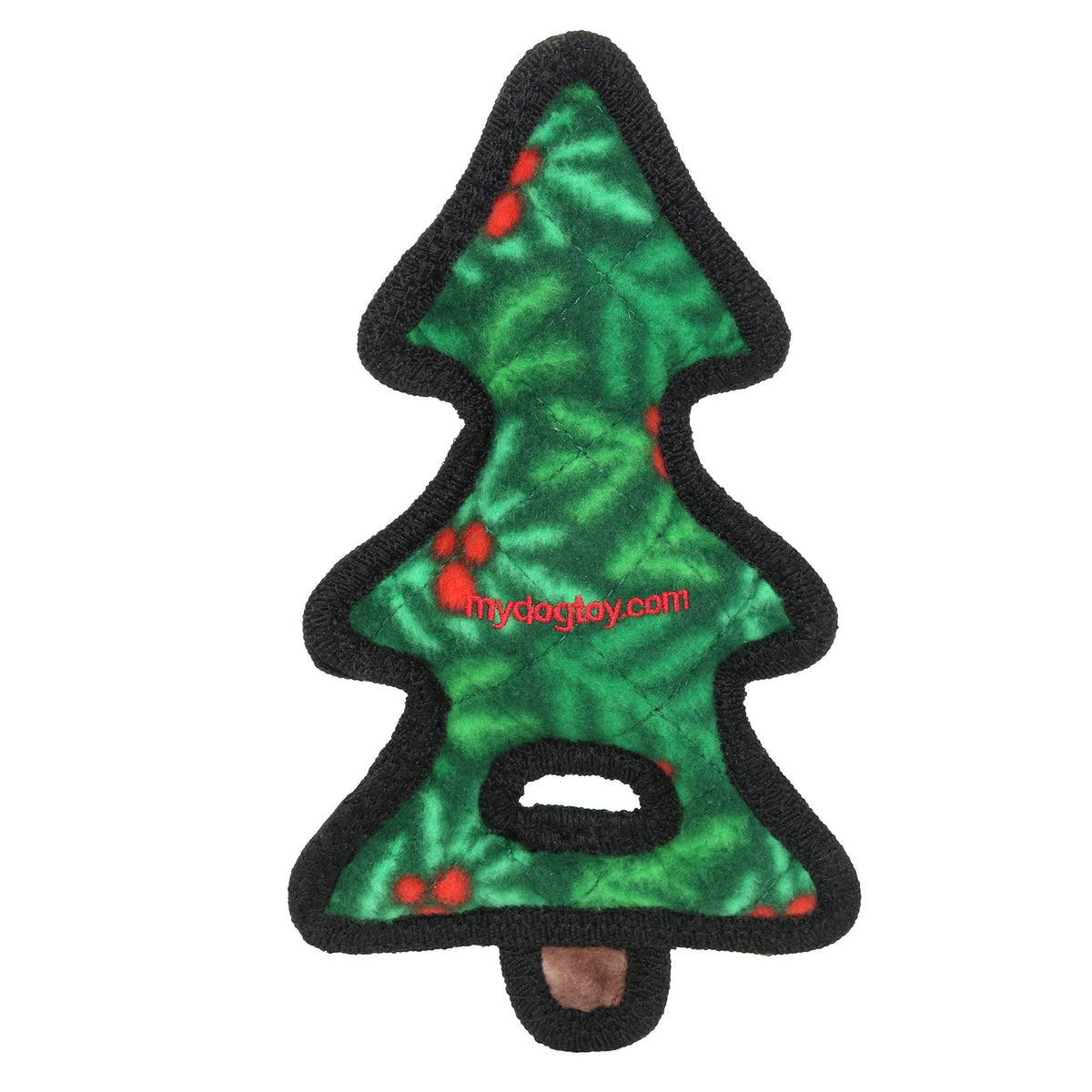 Tuffy Holiday Tree Tug- Christmas, Durable, Plush Dog Toy