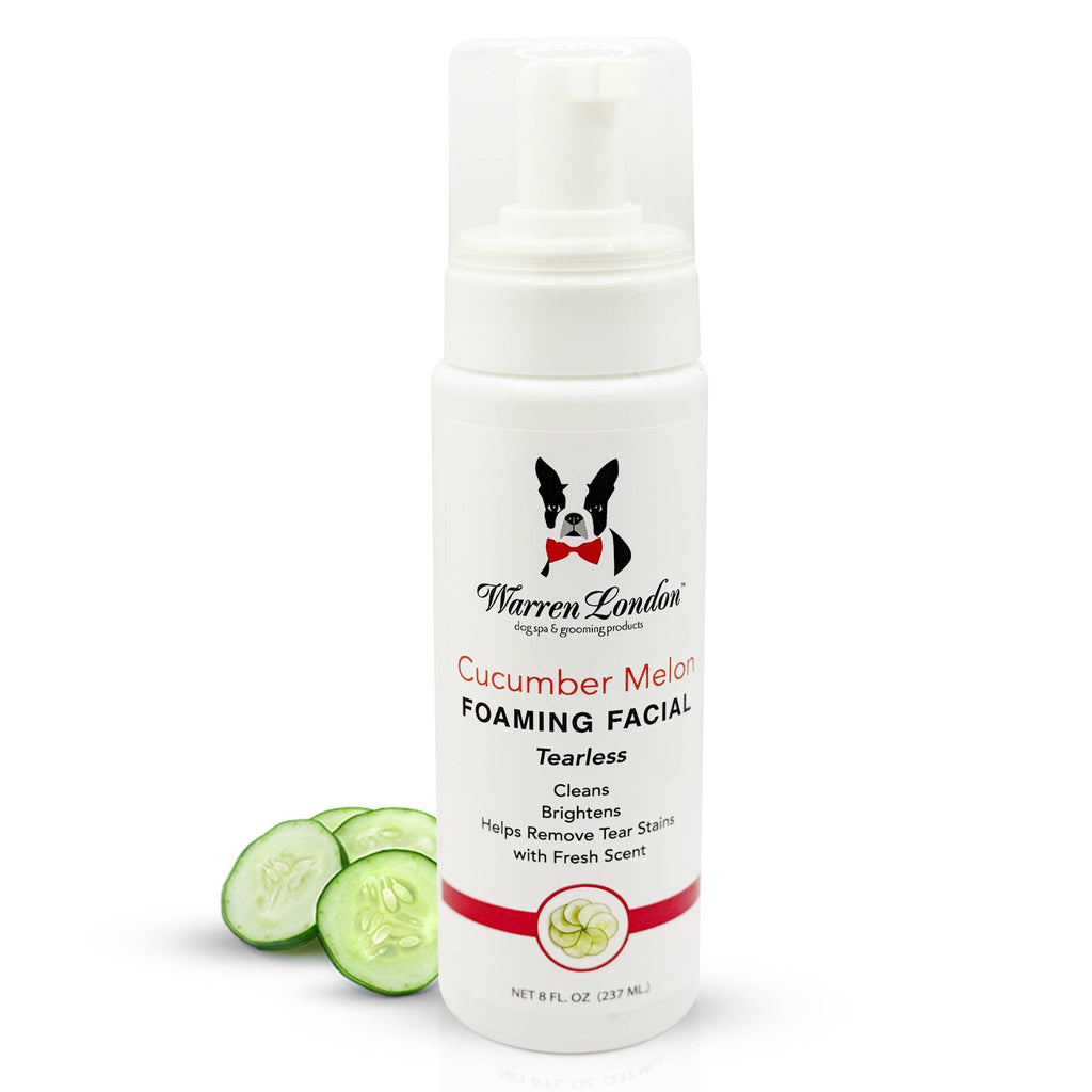 Tearless  Shampoo for Dog Faces - Cucumber Melon - 2 Sizes: 8oz