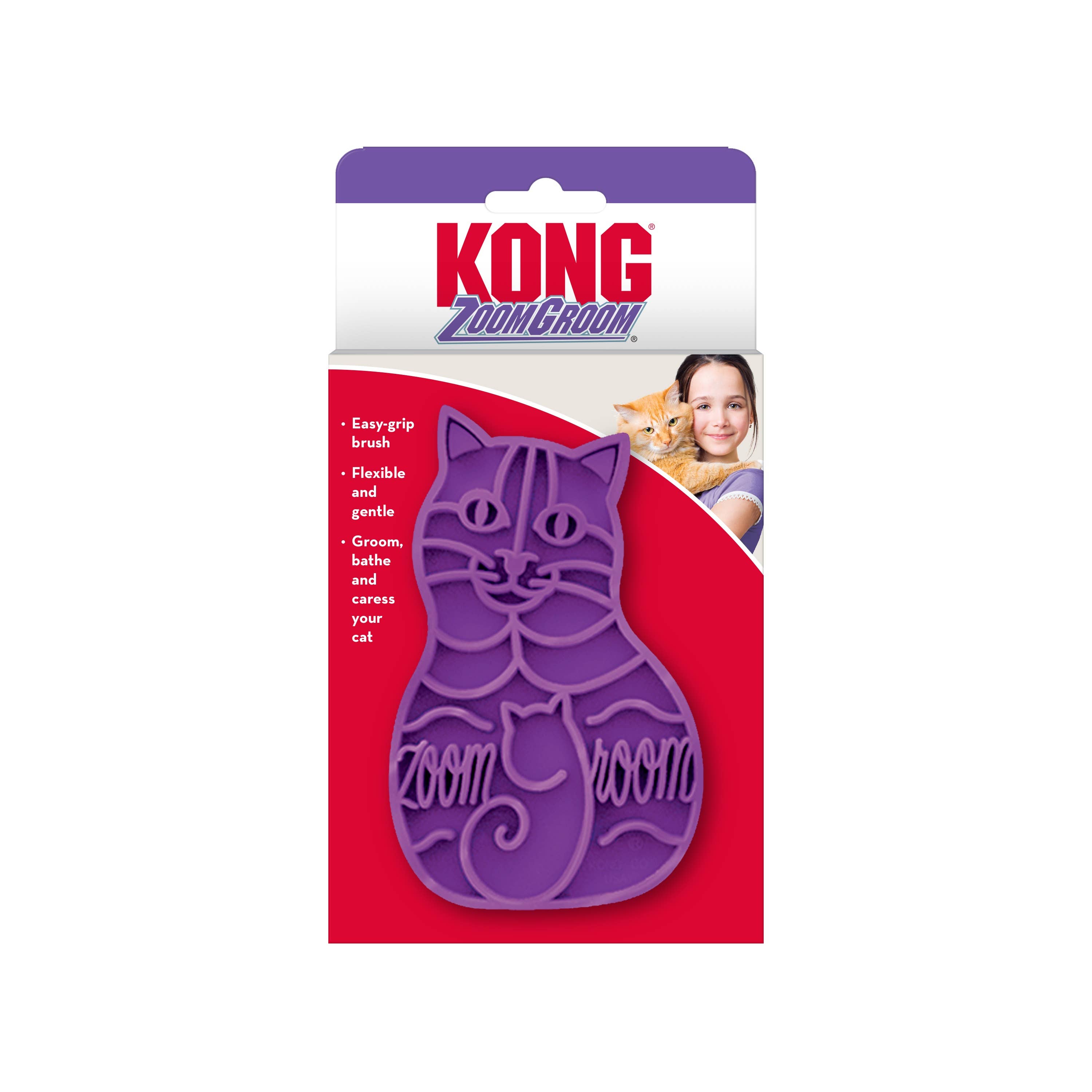 KONG® Cat ZoomGroom® Brush