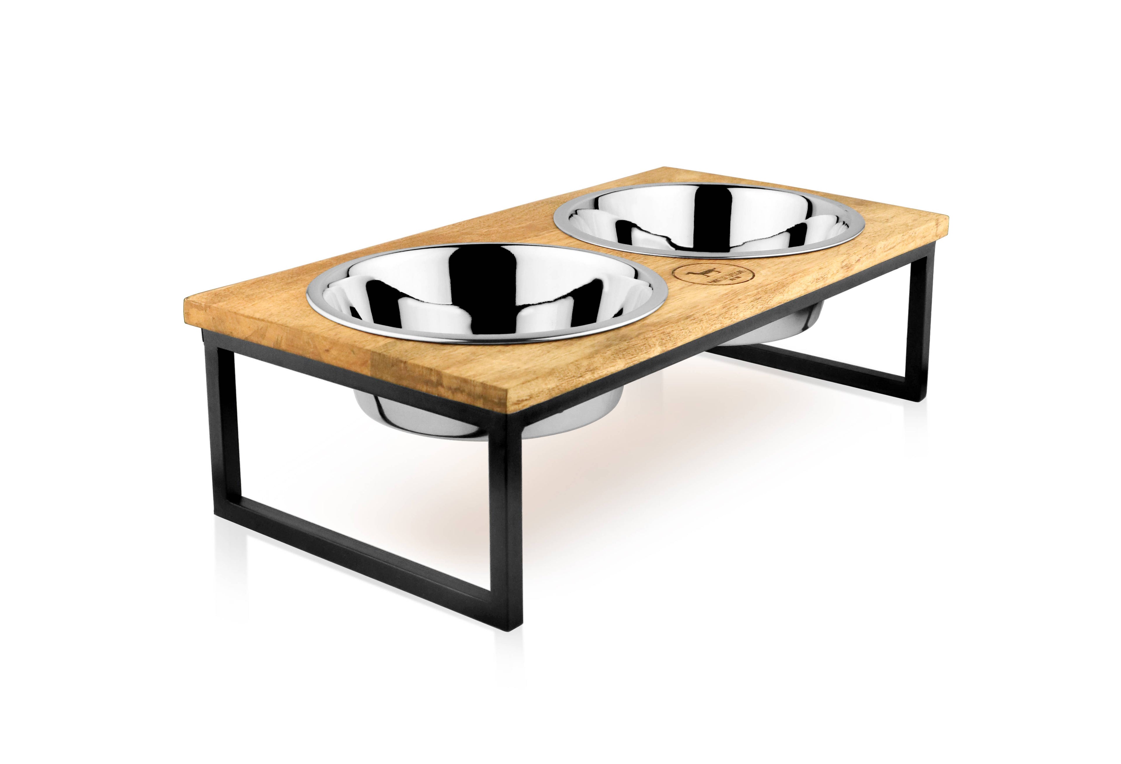 Hearth and Haven Elevated Pet Bowl - Modern Design :  Large - 48 oz per Bowl