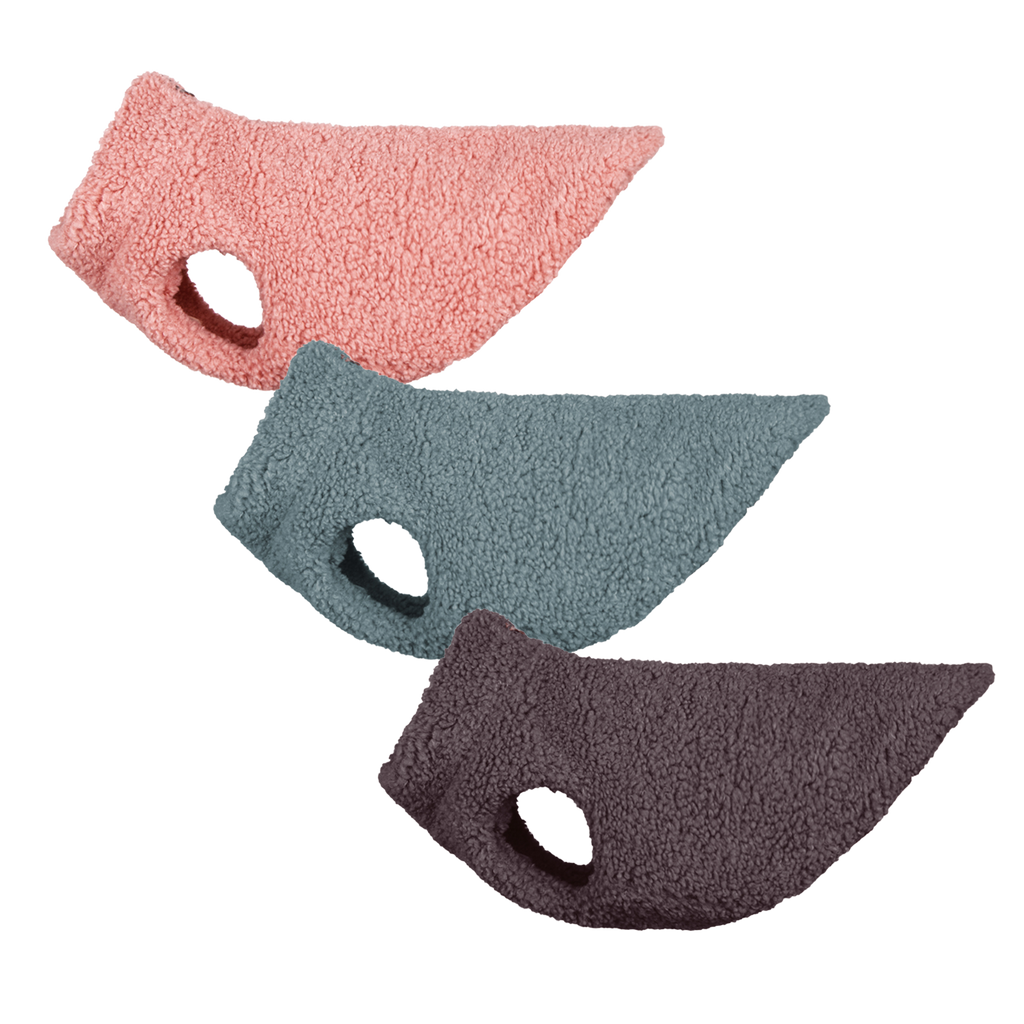 Sherpa Vest: Mauve Pink