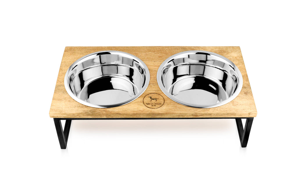 Hearth and Haven Elevated Pet Bowl - Modern Design : Medium - 24 oz per Bowl