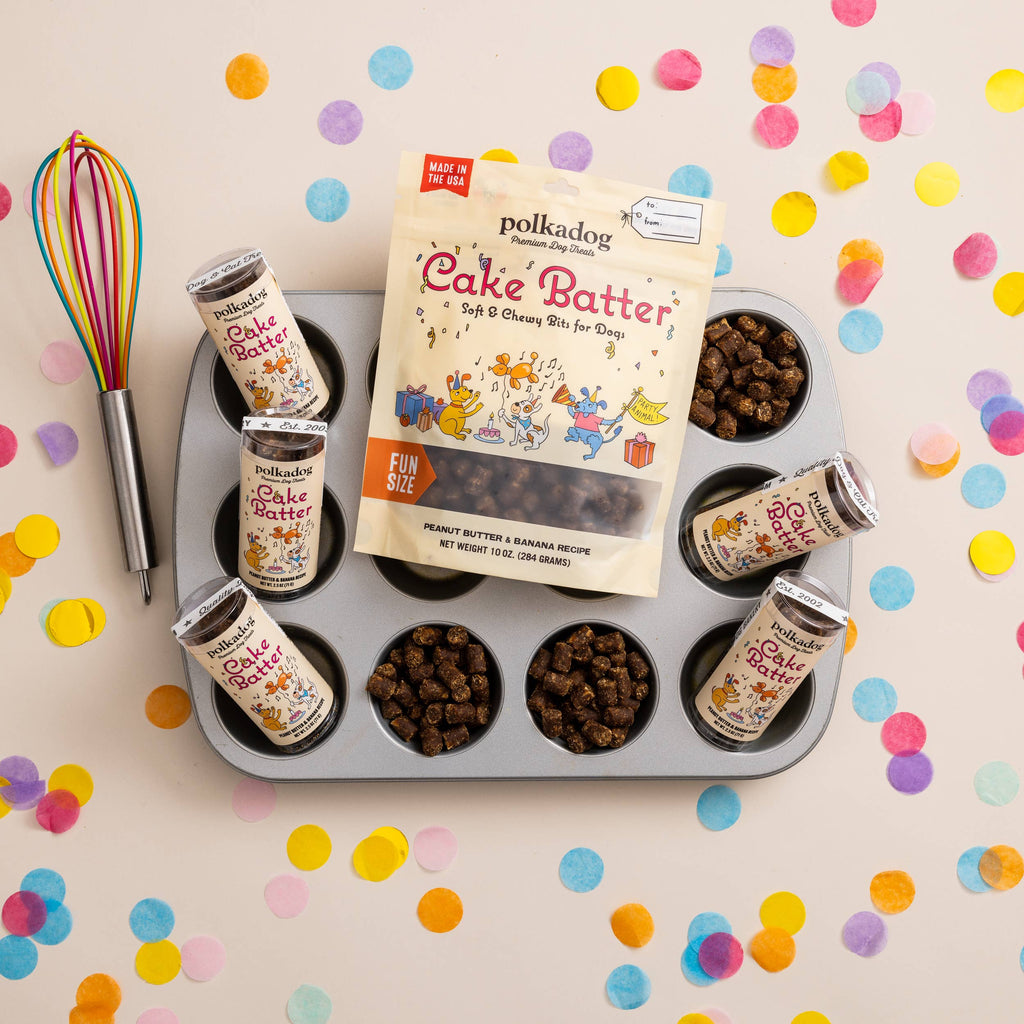 Cake Batter, Peanut Butter & Banana - 10oz - Dog Treats