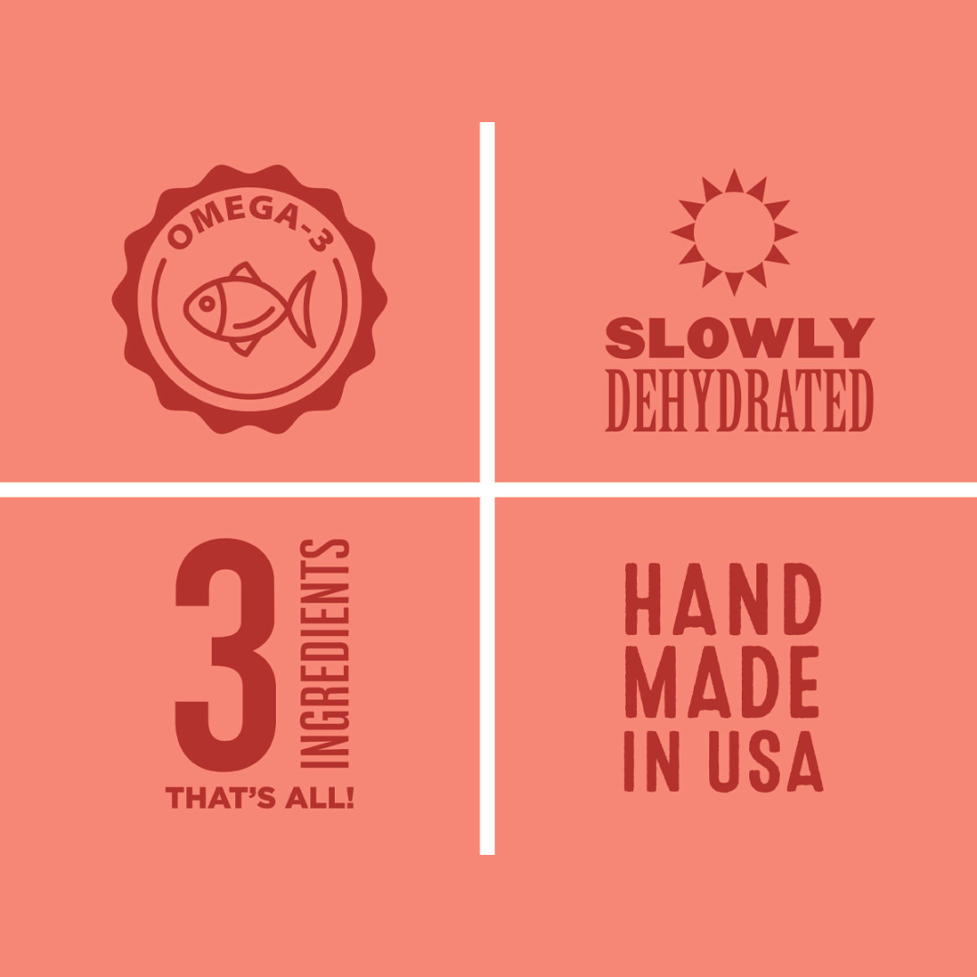 Salmon Says (Bone Shaped) - 7oz - Dog Treats