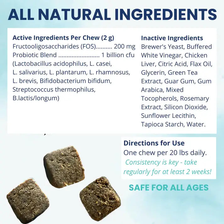 Under the Weather Probiotic Soft Chew 60ct