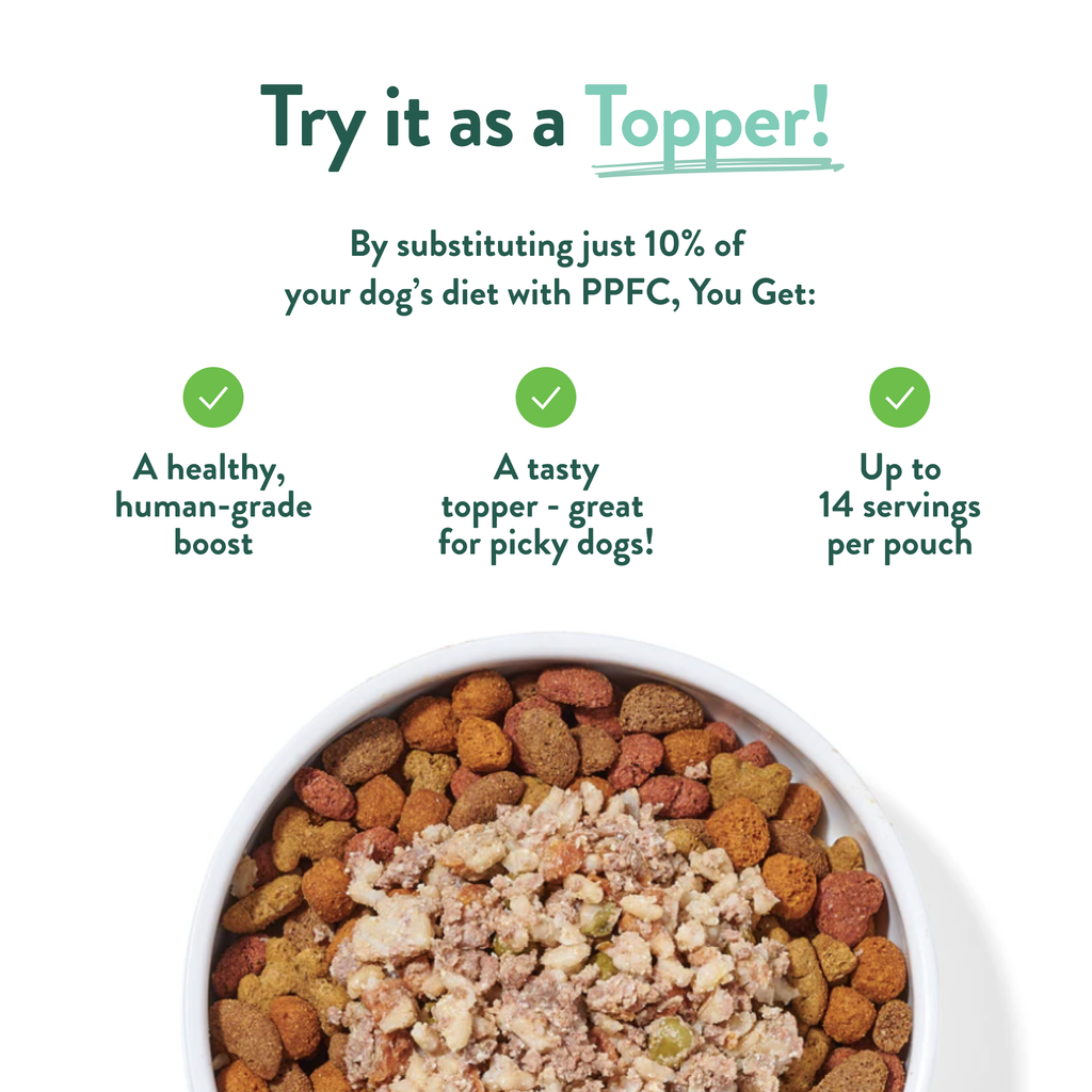 Rosie's Beef N Rice Human Grade Fresh Wet Food Dog Pouches