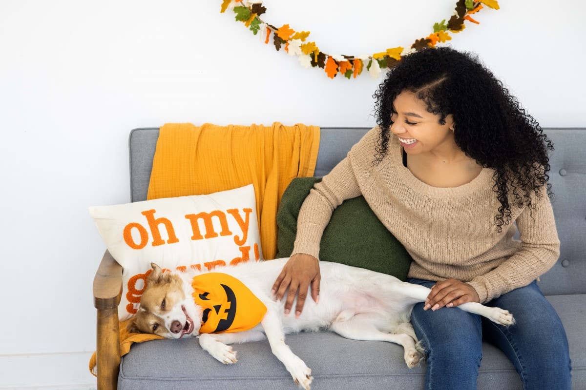 Pearhead Pumpkin Bandana Orange M/L