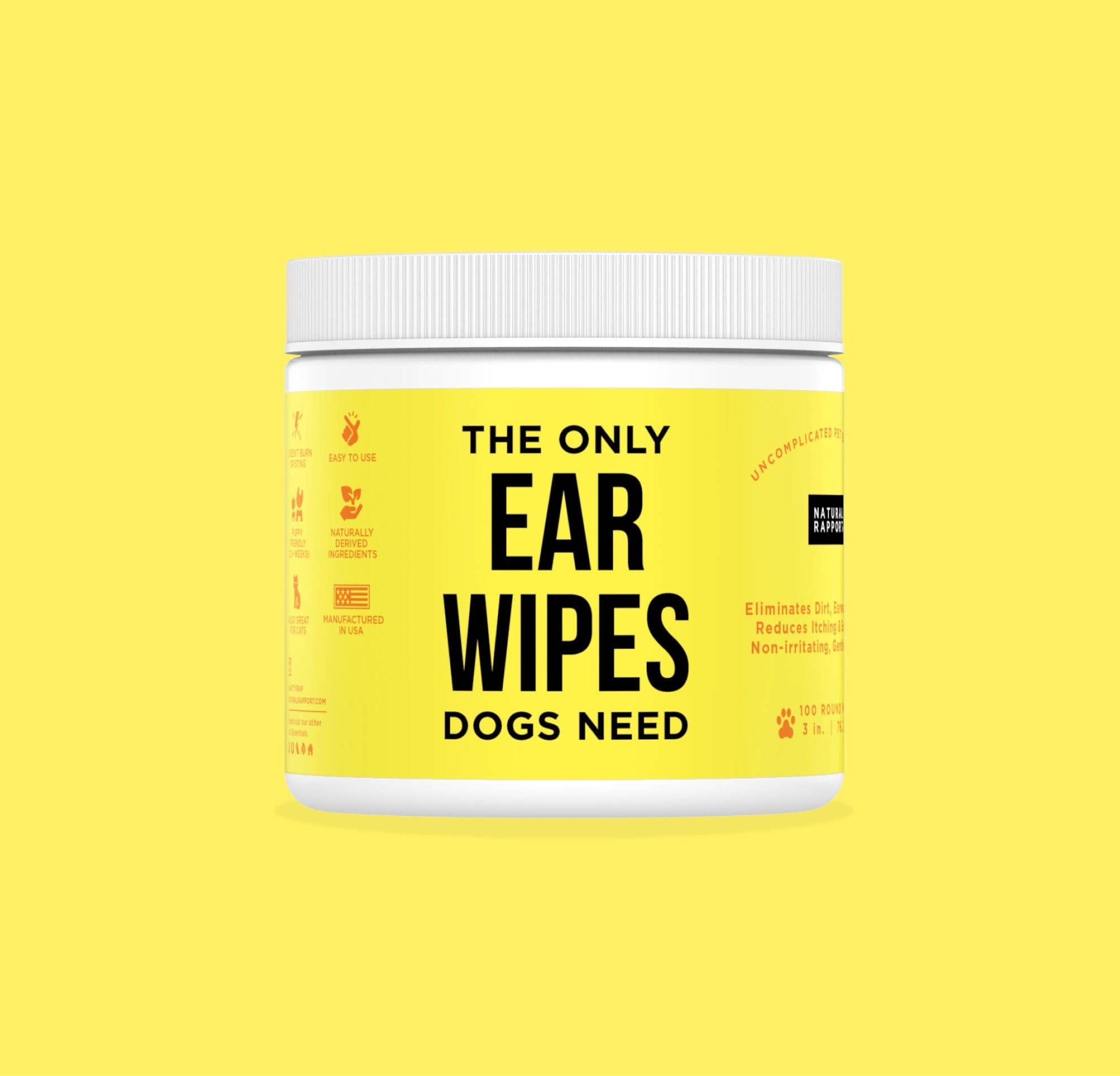 The Only Ear Wipes Dogs Need
