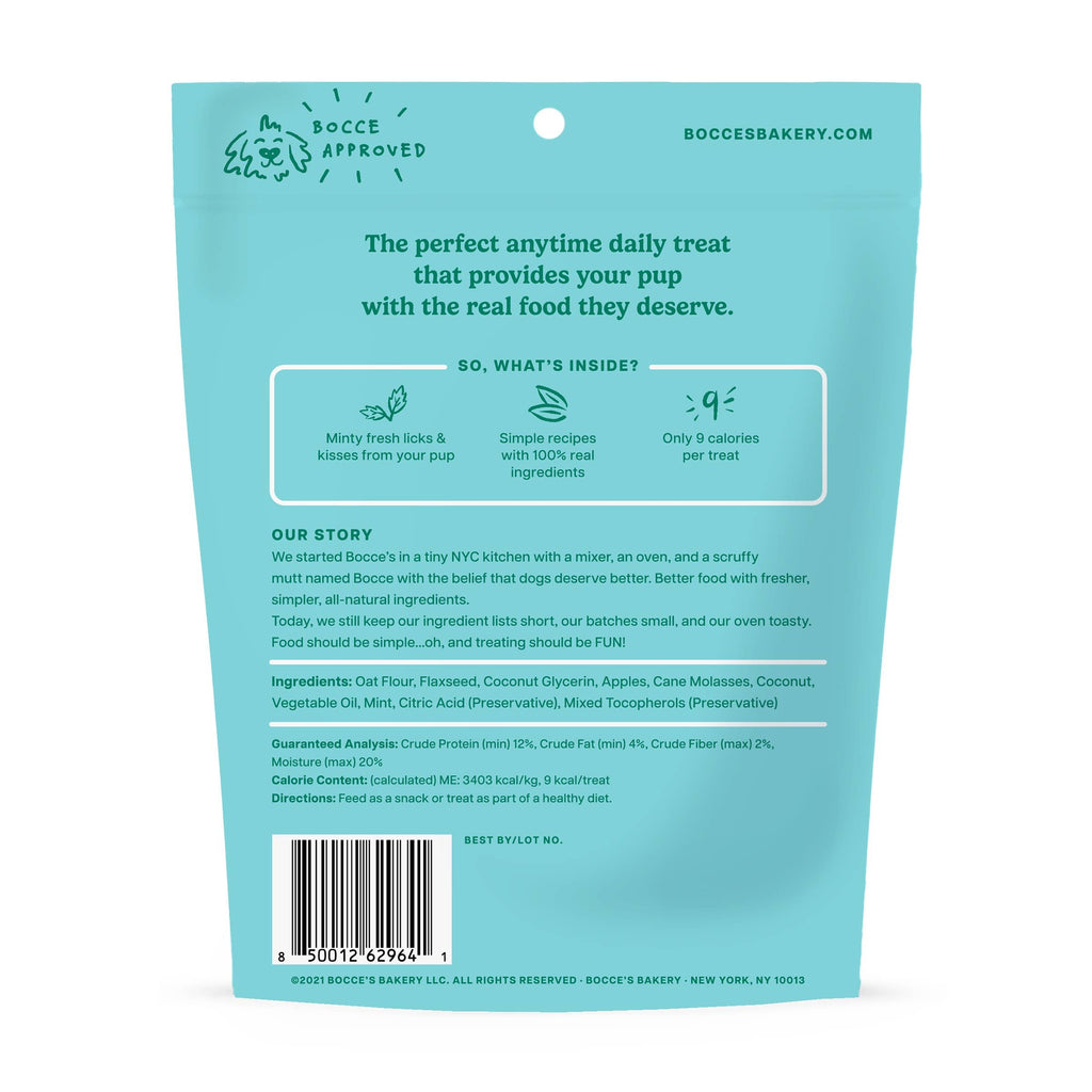 Bocce's Bakery Dailies Brushy Bites Soft & Chewy Treats 6oz