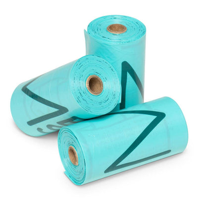 Messy Mutts Advanced Biorecycle Poop Bag 16 Refill Rolls