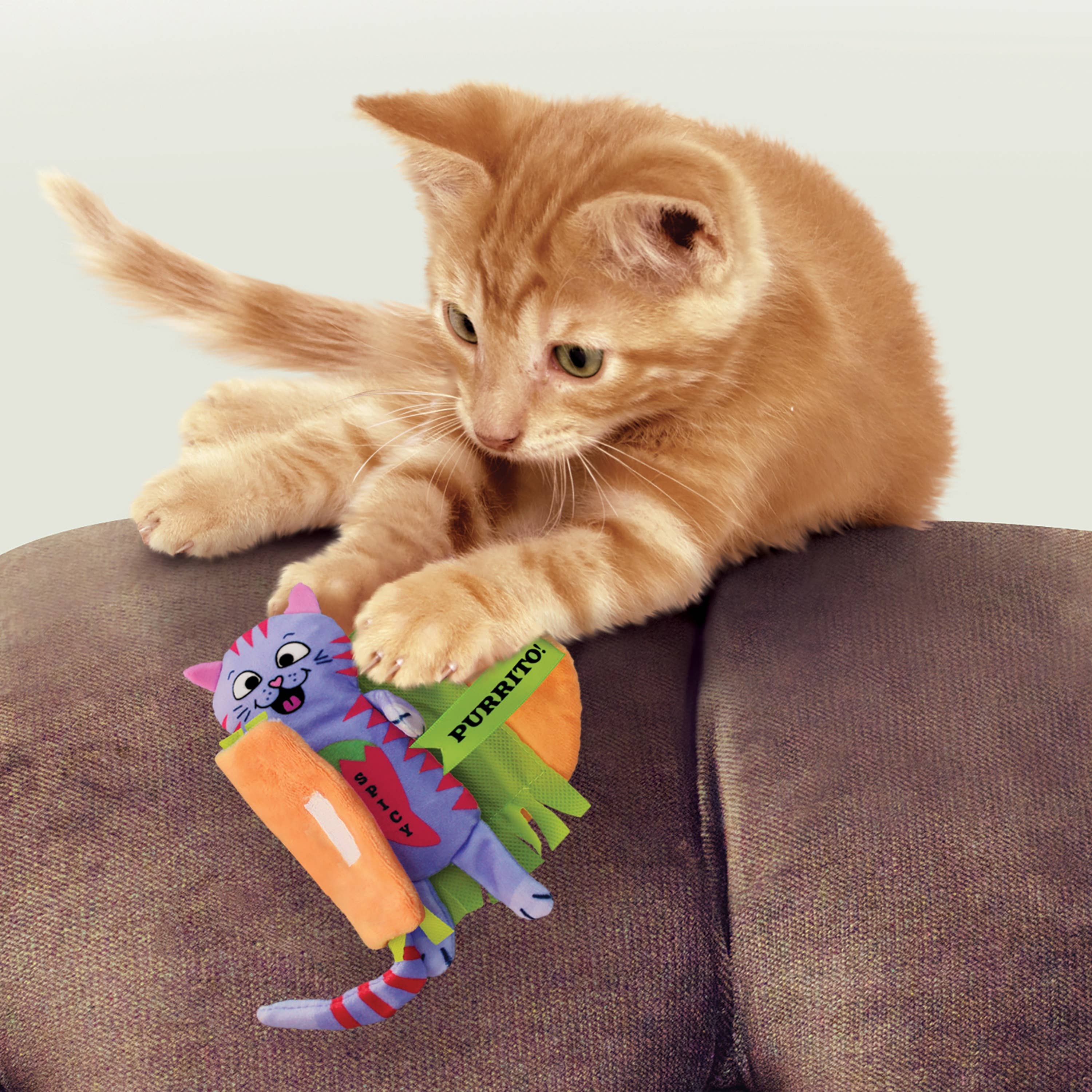 KONG® Pull-A-Partz™ Purrito Cat Toy