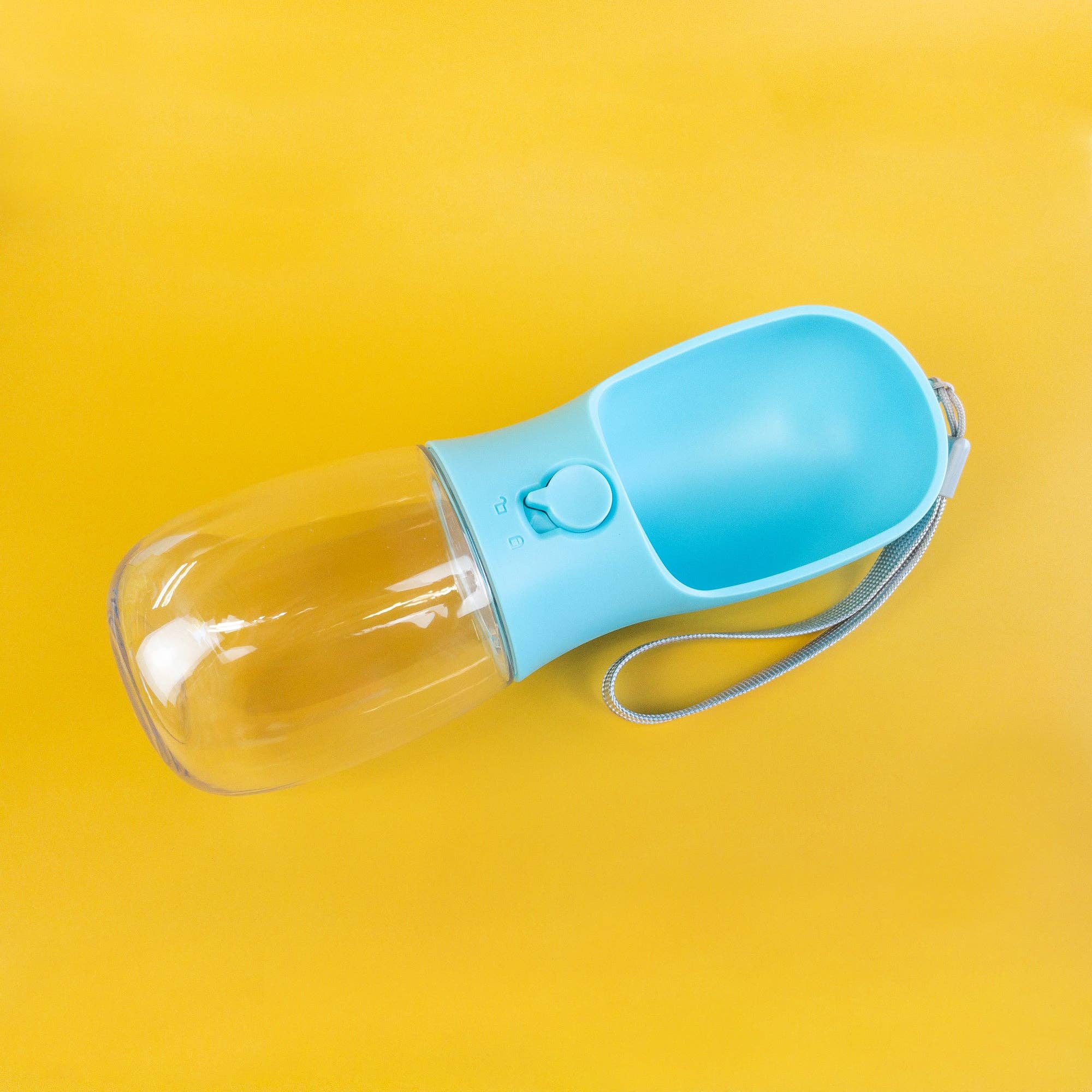 Pet Water Bottle: White