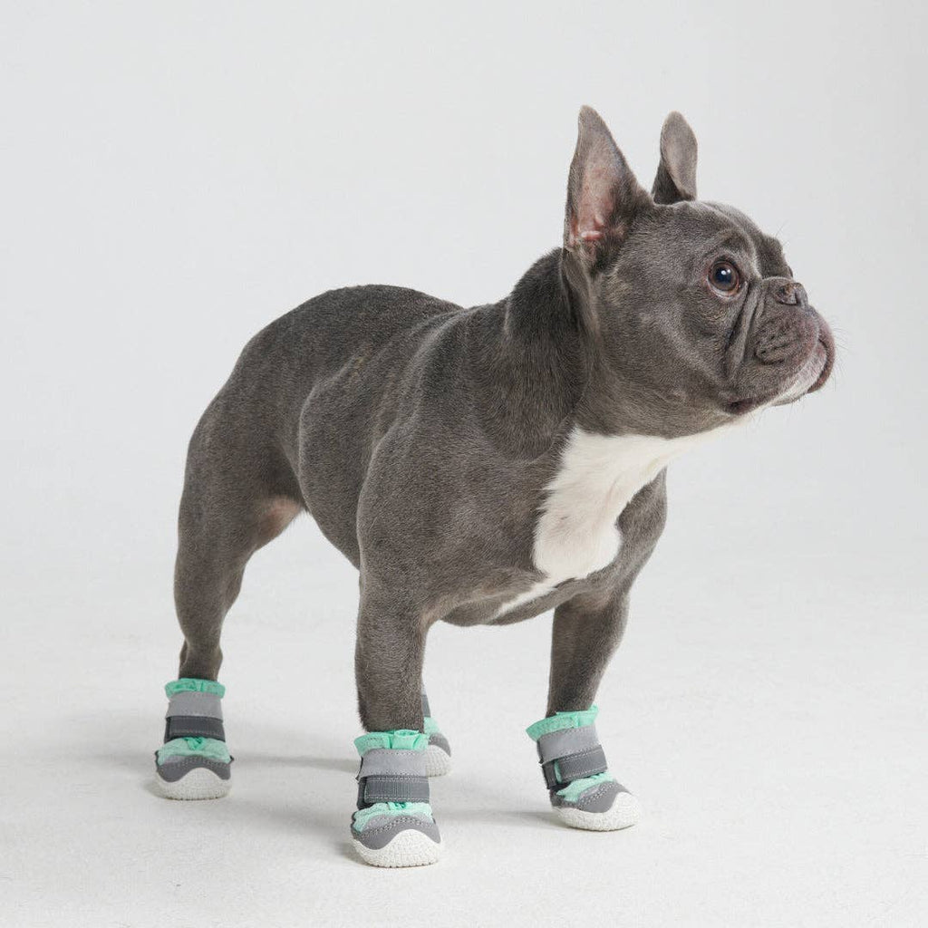 Hot Pavement Pawtector Dog Shoes - Teal: A (4.0cm-5.0cm / 1.6"-2.0")